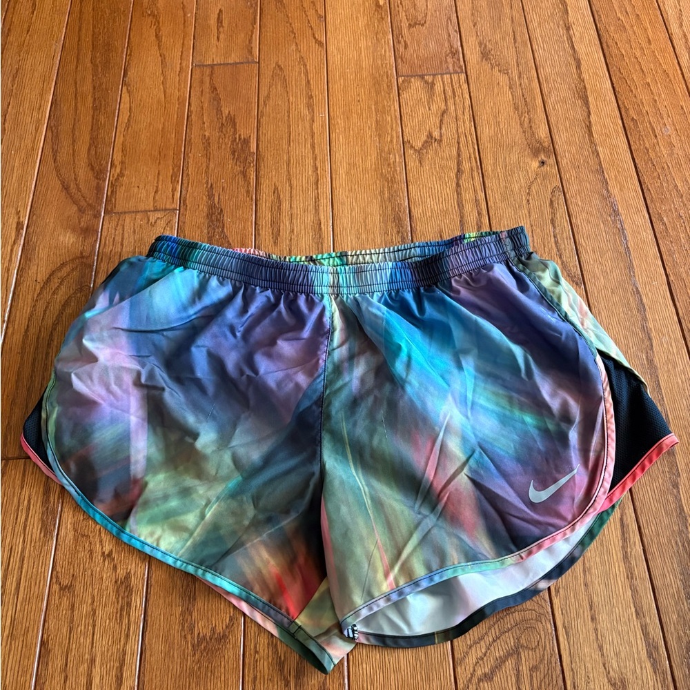 Nike Women's Vibrant Tie-Dye Athletic Shorts